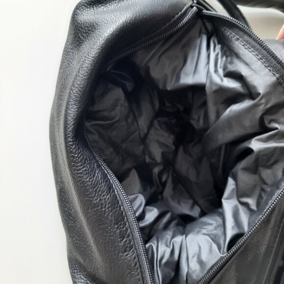 Amalfi - Black Leather Handbag - Picture 9 of 13